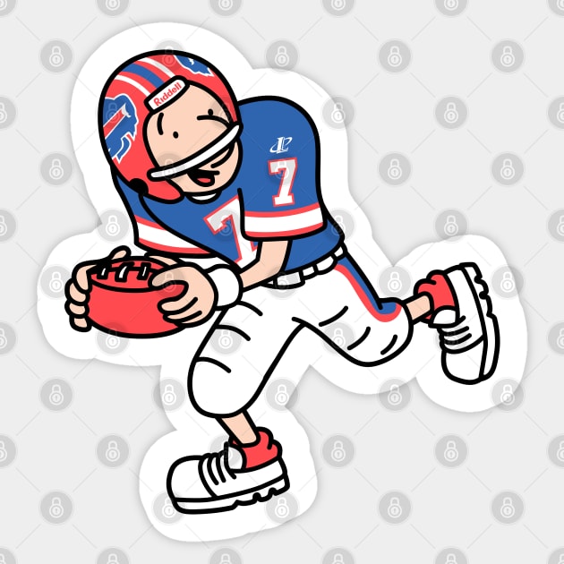 Buffalo Doug Funnie Flutie Sticker by Carl Cordes